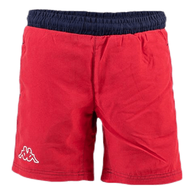 Junior. Swim Shorts, Logo Birtec Blue/White/Red