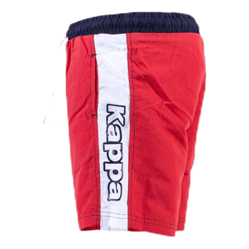 Junior. Swim Shorts, Logo Birtec Blue/White/Red