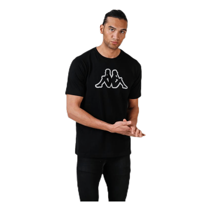 T-Shirt S/S, Cromen Black/Grey
