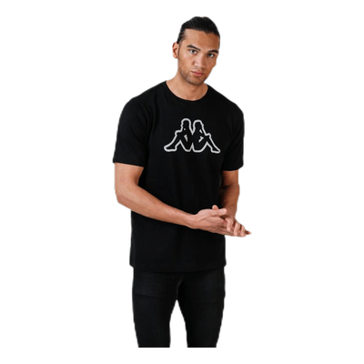 T-Shirt S/S, Cromen Black/Grey