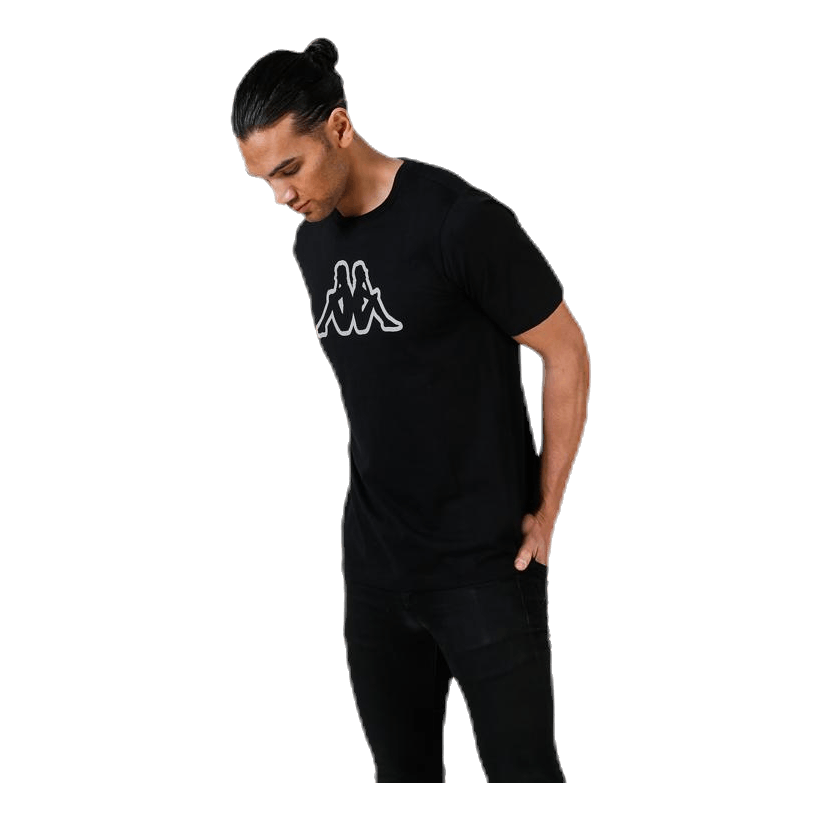 T-Shirt S/S, Cromen Black/Grey