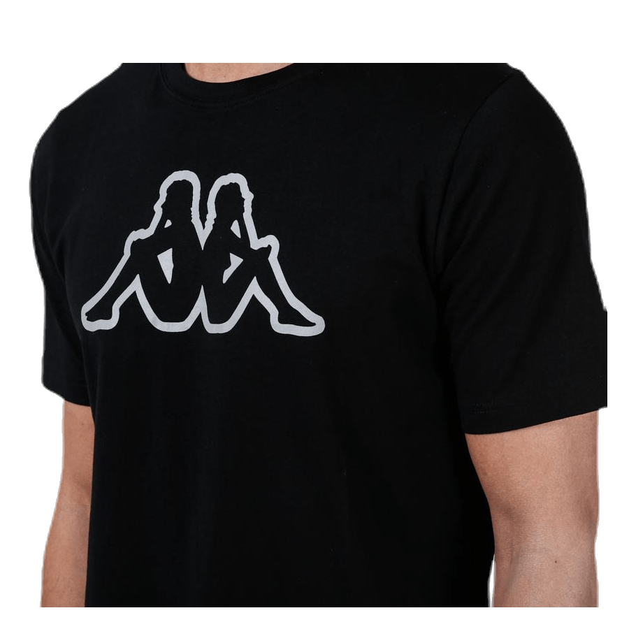 T-Shirt S/S, Cromen Black/Grey
