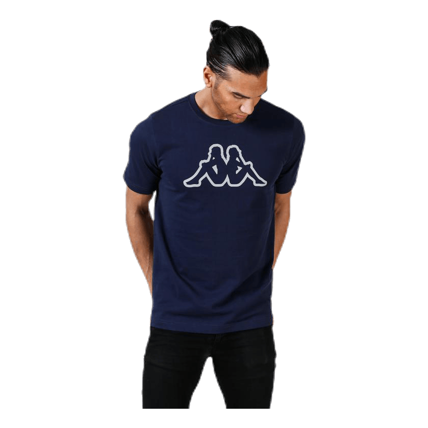 T-Shirt S/S, Cromen Blue/Grey