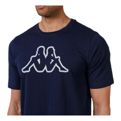 T-Shirt S/S, Cromen Blue/Grey