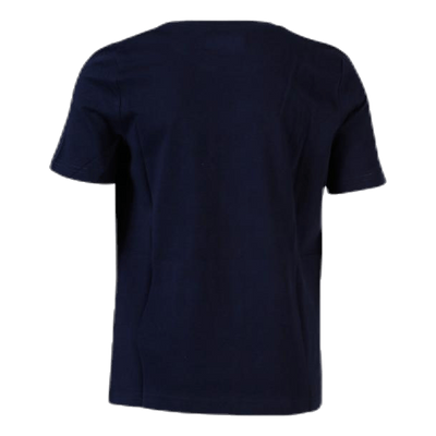 Junior. T-Shirt S/S, Cromen Blue/Grey
