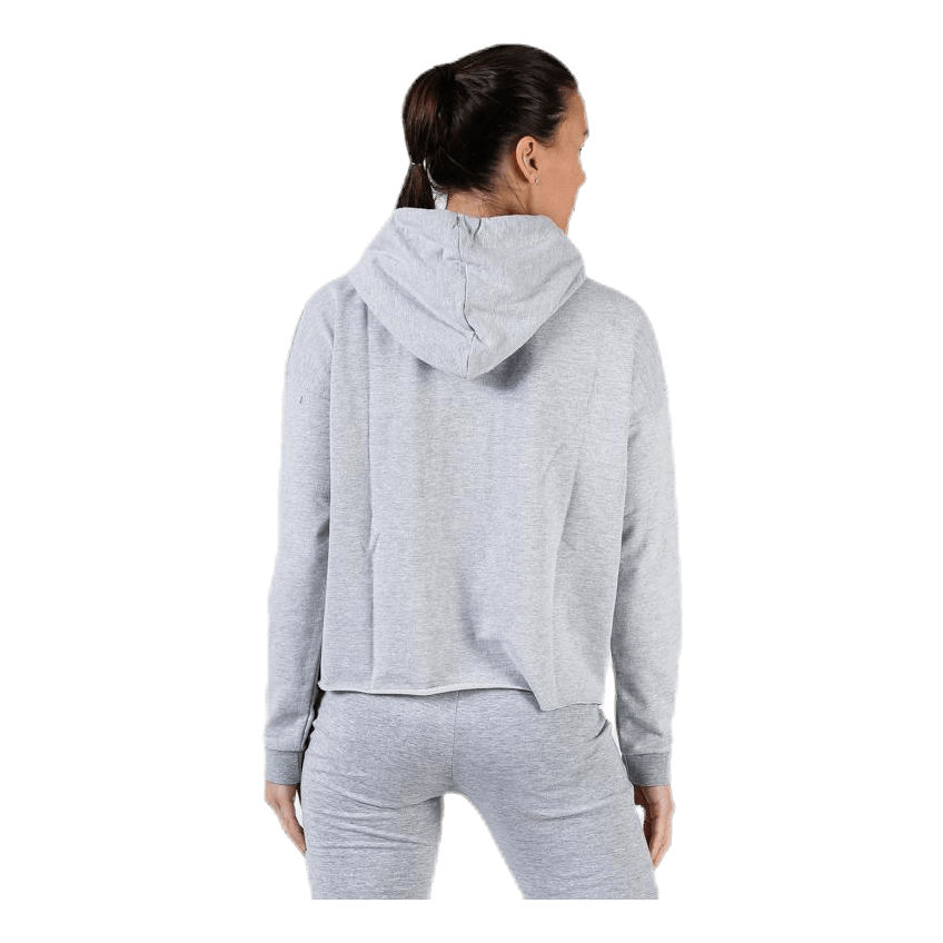 Sweat Hood, Logo Biba Grey