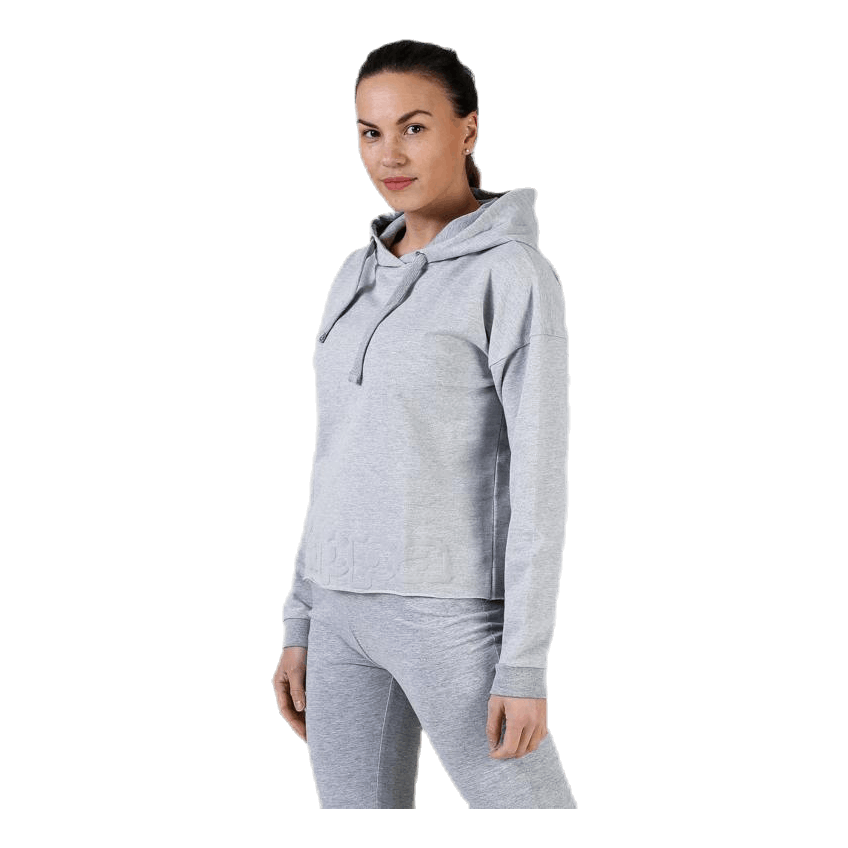 Sweat Hood, Logo Biba Grey