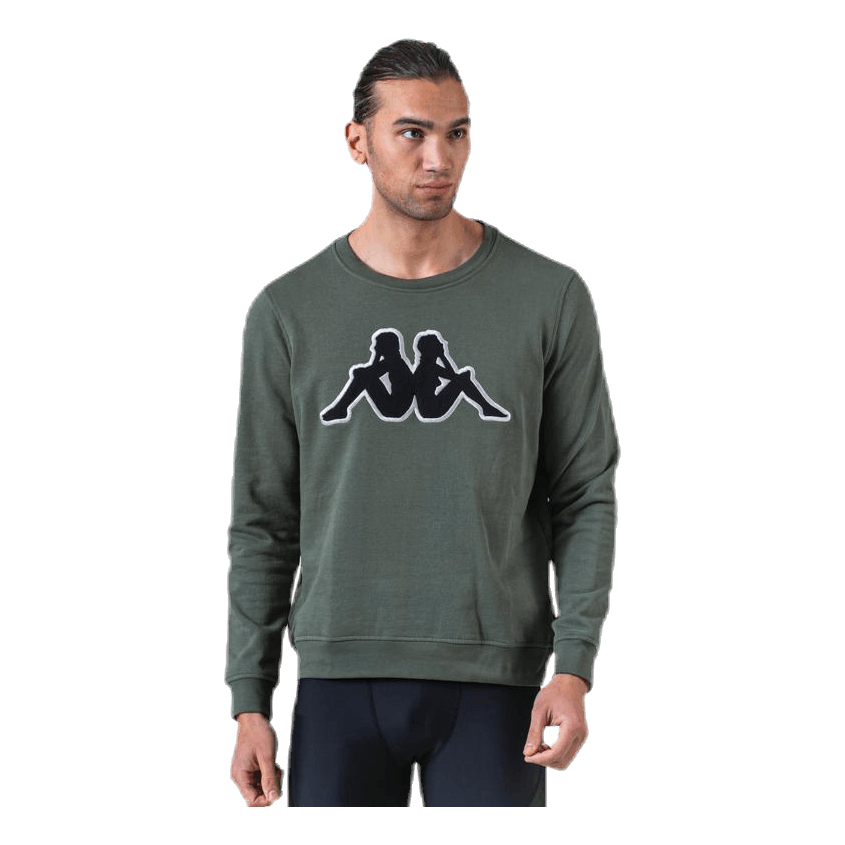 Sweat RN, Logo Airivit Black/Green