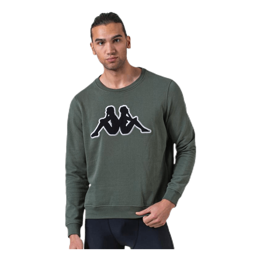 Sweat RN, Logo Airivit Black/Green