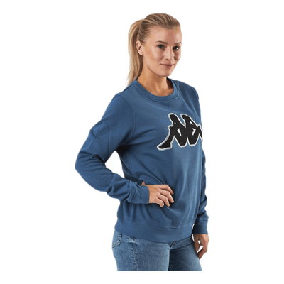 Sweat RN, Logo Airivit Blue/Black