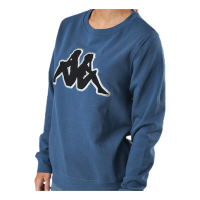 Sweat RN, Logo Airivit Blue/Black