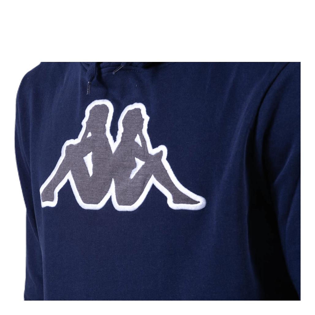 Sweat Hood, Logo Airiti Blue Kappa –
