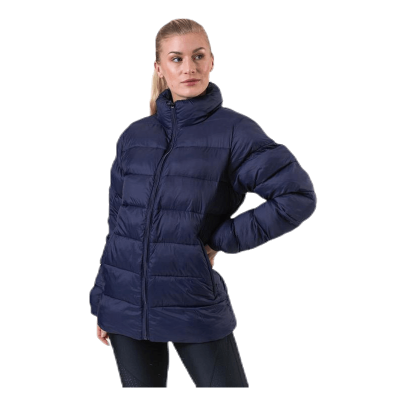 Logo Amby Padded Jacket Blue