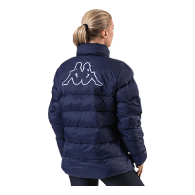 Logo Amby Padded Jacket Blue