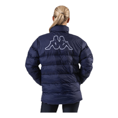 Logo Amby Padded Jacket Blue