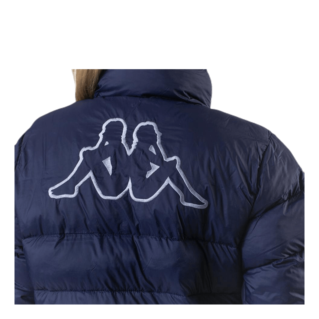 Logo Amby Padded Jacket Blue
