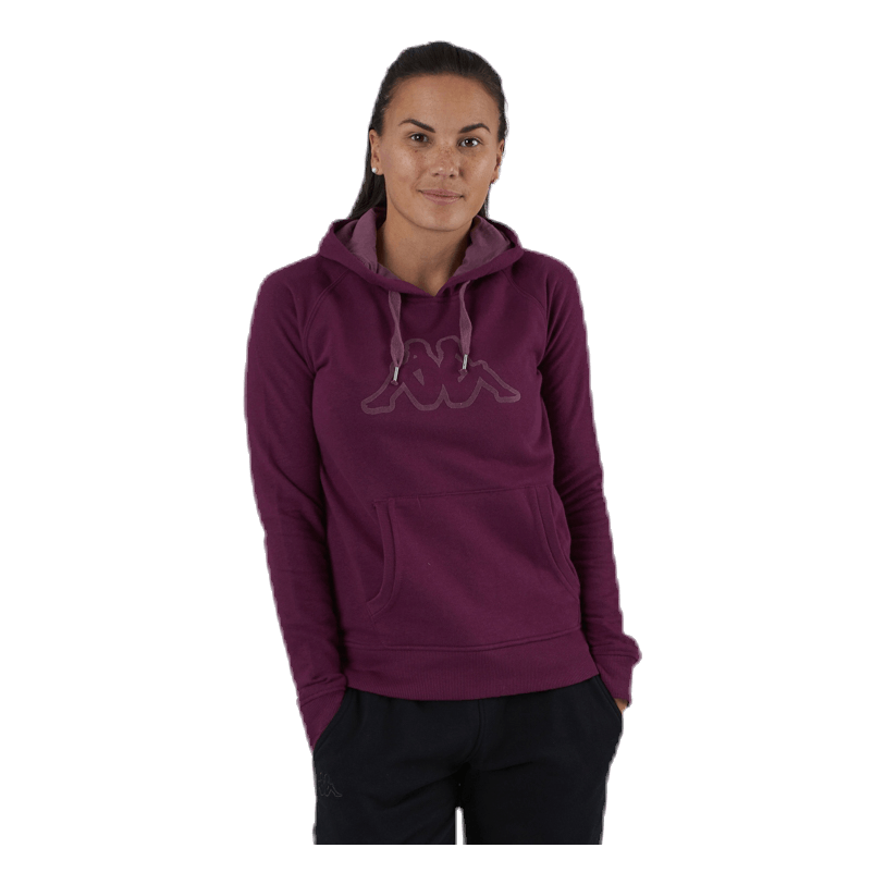 Lady Sweat Hood, Logo Zeleril Red