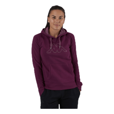 Lady Sweat Hood, Logo Zeleril Red