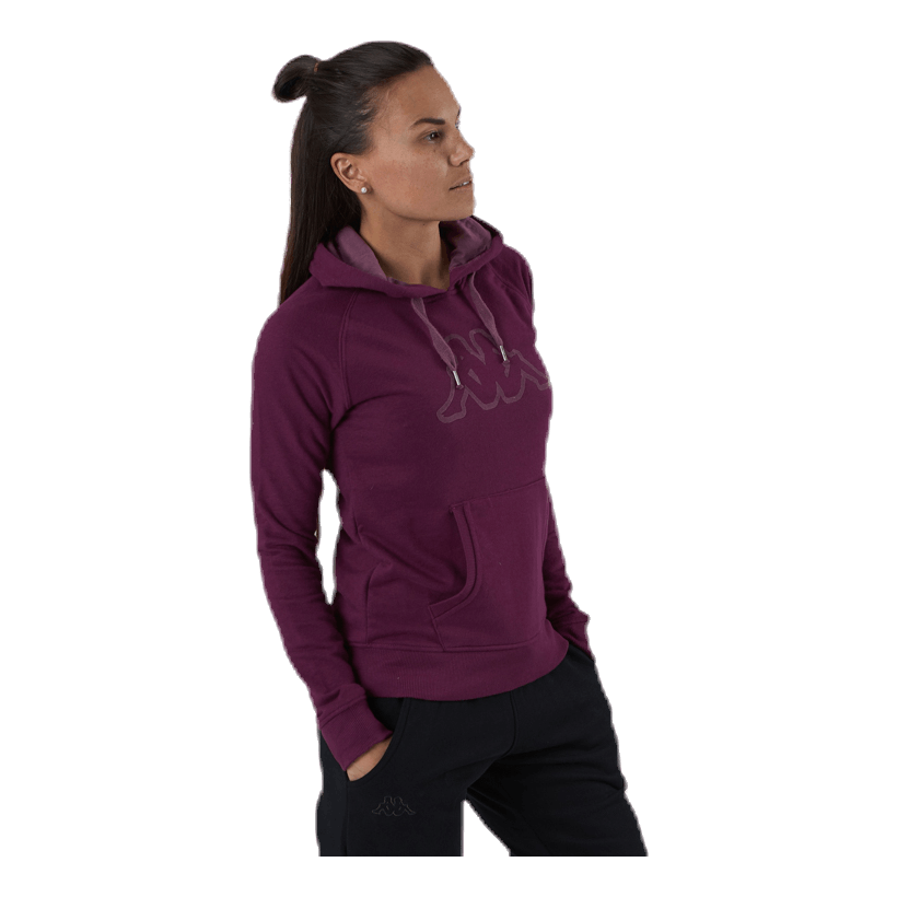 Lady Sweat Hood, Logo Zeleril Red