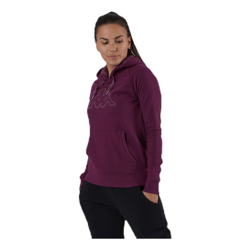 Lady Sweat Hood, Logo Zeleril Red