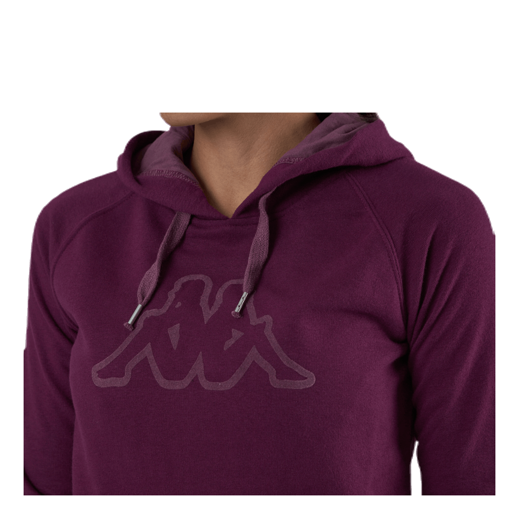 Lady Sweat Hood, Logo Zeleril Red