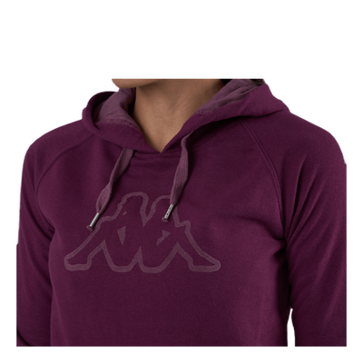 Lady Sweat Hood, Logo Zeleril Red