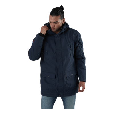 Jackson Winter Jacket Hood Blue