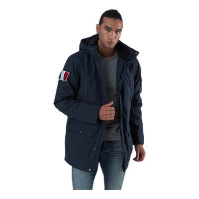 Jackson Winter Jacket Hood Blue