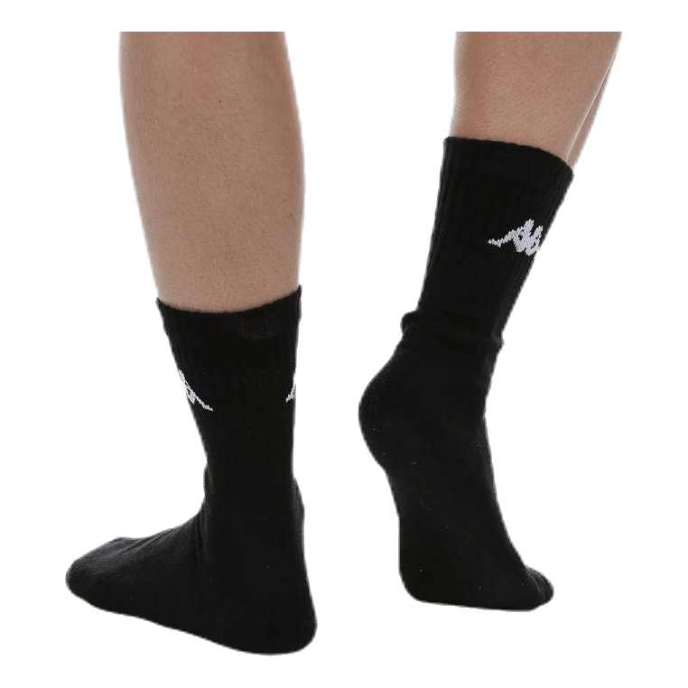Tennis Trisper Socks 3pk White/Black