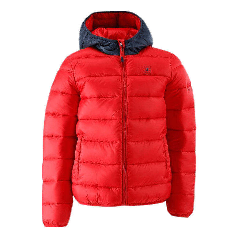 Hooded Youth Jacket Red