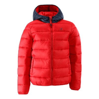 Hooded Youth Jacket Red