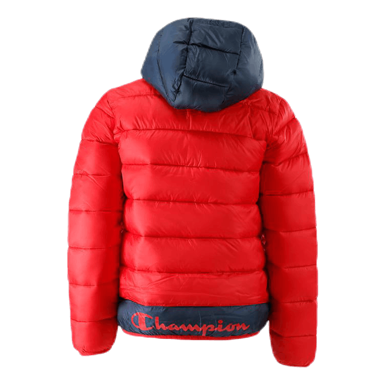 Hooded Youth Jacket Red