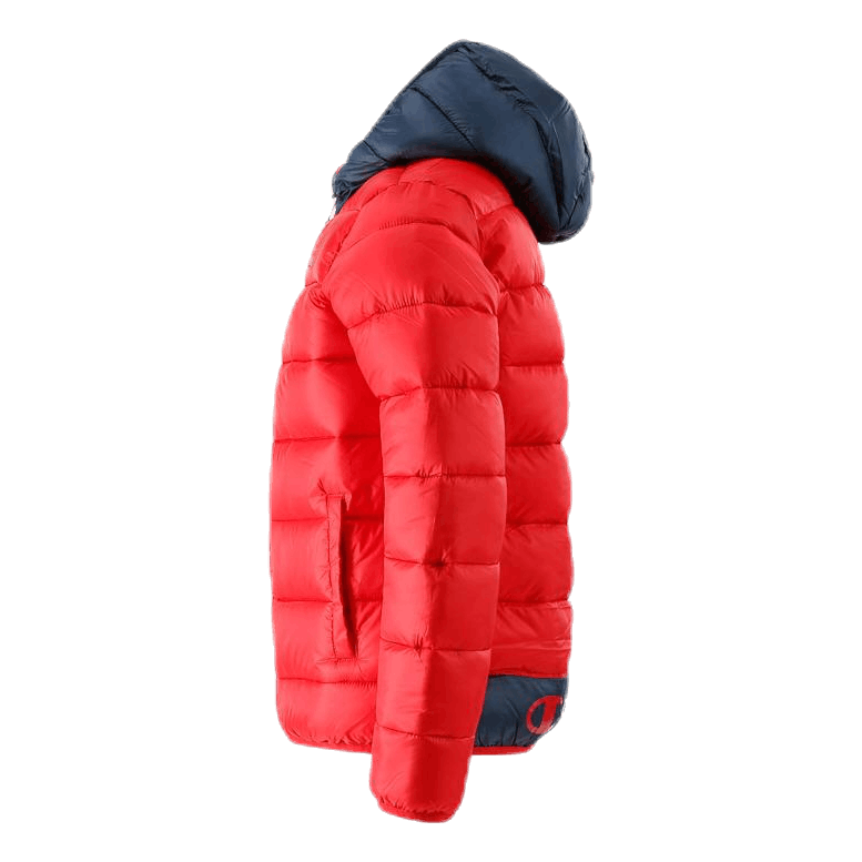 Hooded Youth Jacket Red