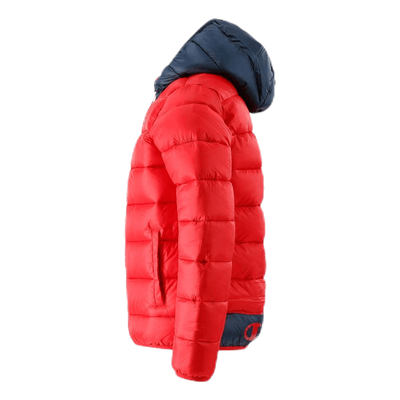 Hooded Youth Jacket Red