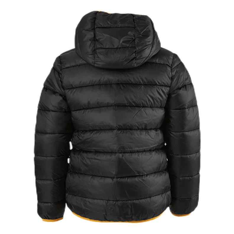 Hooded Jacket Jr Black/Yellow