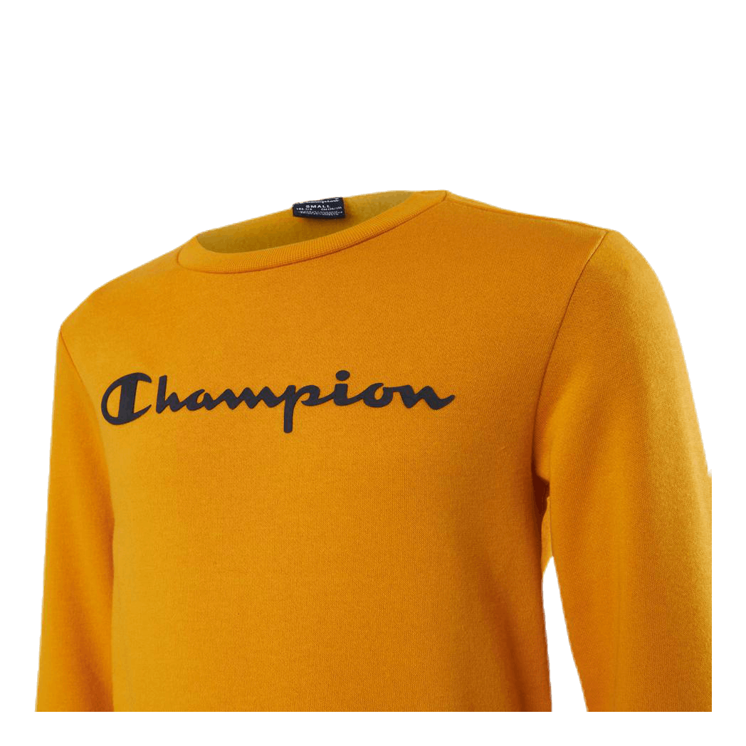 Crewneck Sweatshirt Junior Yellow Champion Runforest