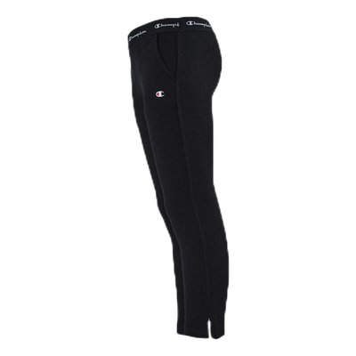 Straight Hem Pants Junior Black