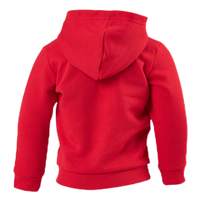 Hooded Full Zip Suit Junior Red