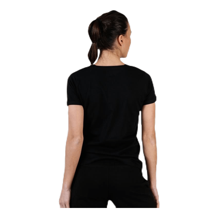 T-Shirt S/S, Logo Momba Black