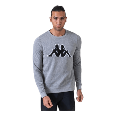 Sweat RN, Logo Airivit Black/Grey