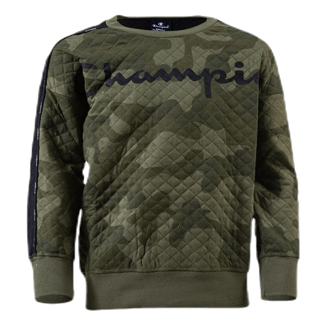 Crewneck Sweatshirt Patterned/Green