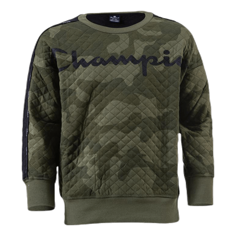 Crewneck Sweatshirt Patterned/Green