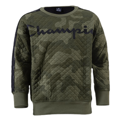 Crewneck Sweatshirt Patterned/Green