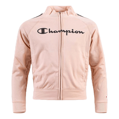 Girls Full Zip Suit Pink