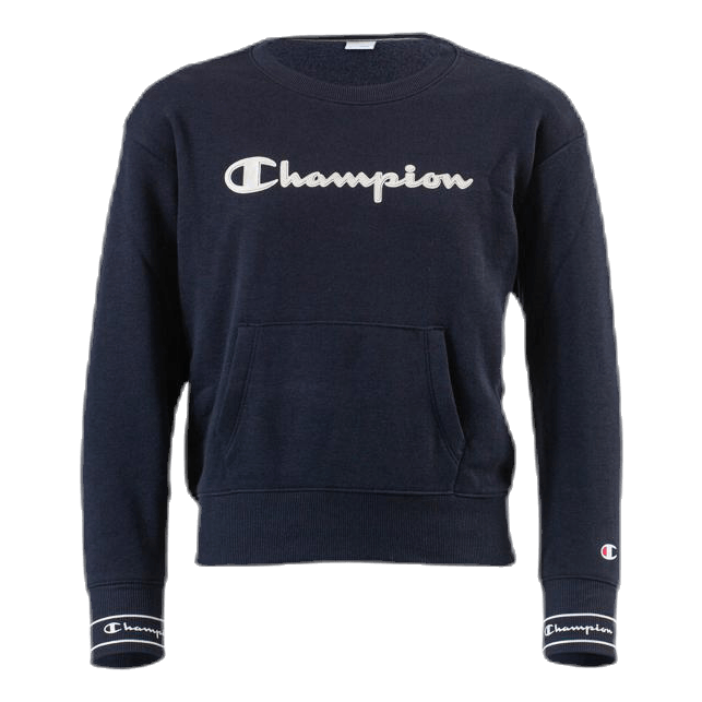 Girls Crewneck Sweatshirt Blue