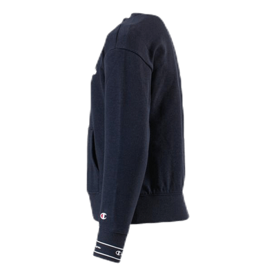Girls Crewneck Sweatshirt Blue