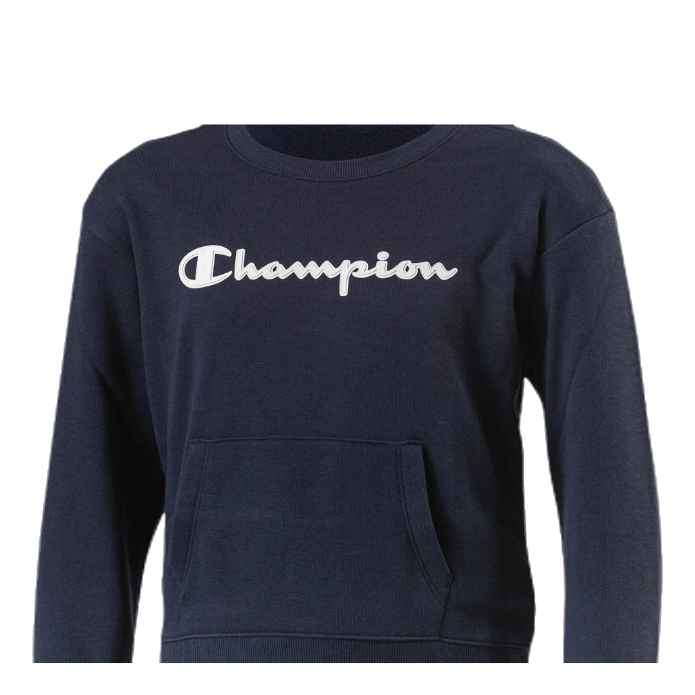 Girls Crewneck Sweatshirt Blue