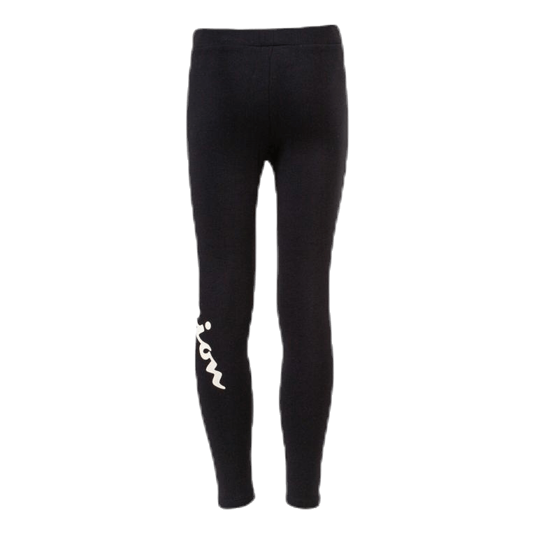 Girls Big Logo Leggings Black