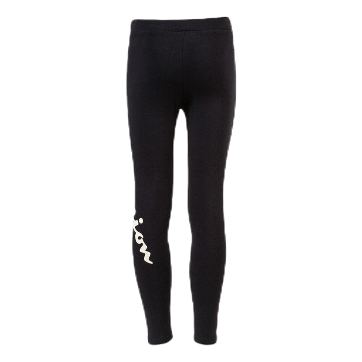 Girls Big Logo Leggings Black
