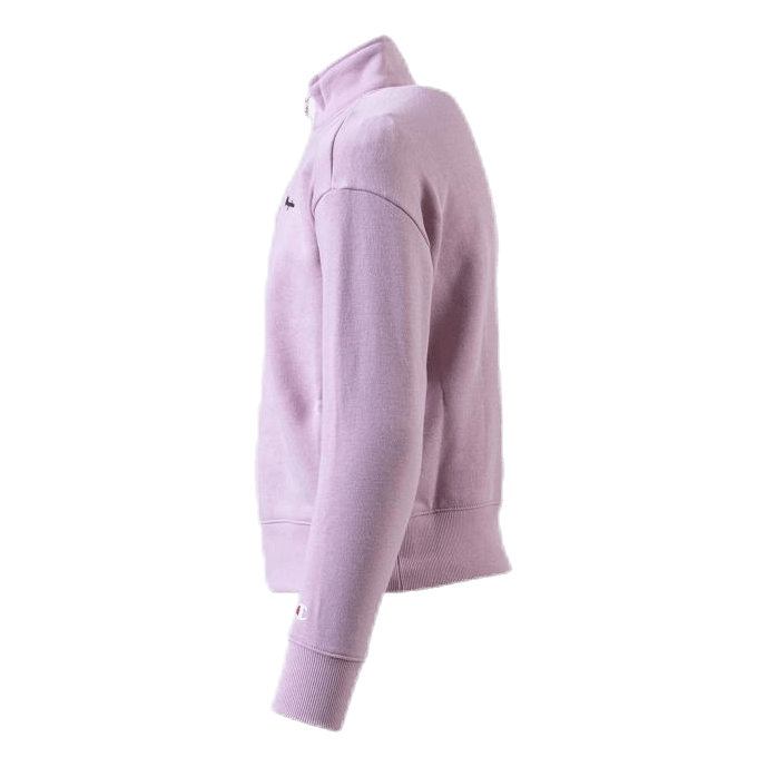 Girls Half Zip Sweatshirt Pink